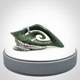 A Large, Gorgeous, Organic Piece of Jade Art