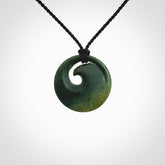 A Lovely, Little, Jade Koru Pendant