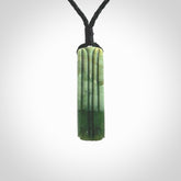 This is a wonderful New Zealand Jade drop pendant.