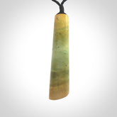 This is a wonderful New Zealand Jade drop pendant.