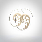 Hand carved earrings made from bone with sterling silver. NZ Pacific earrings for sale online.
