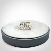 Sterling Silver cage ring