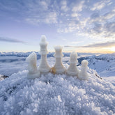 White Jade Chess Pieces