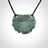 Hand carved New Zealand Jade pendant