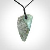 A Very Cool Organic New Zealand Jade pendant