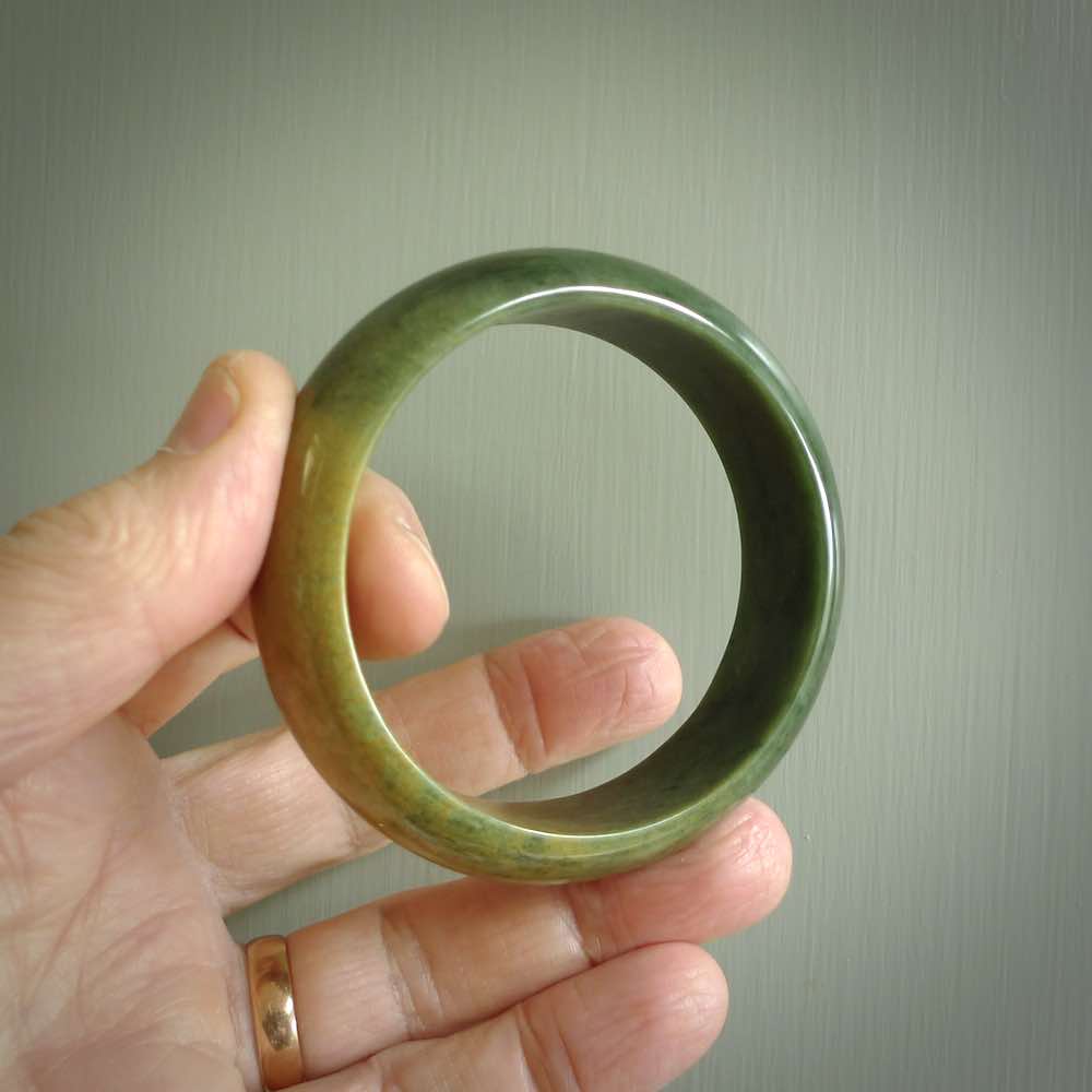 Solid jade bangle shop bracelet
