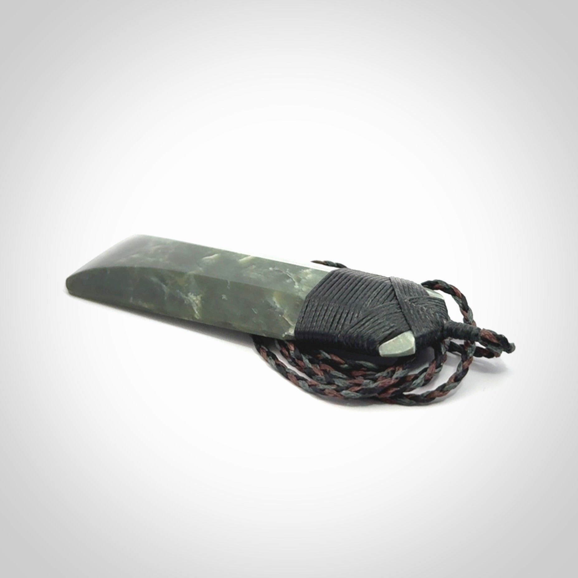 Large Jade Toki pendant. Hand carved from a lovely piece of local New Zealand Jade.