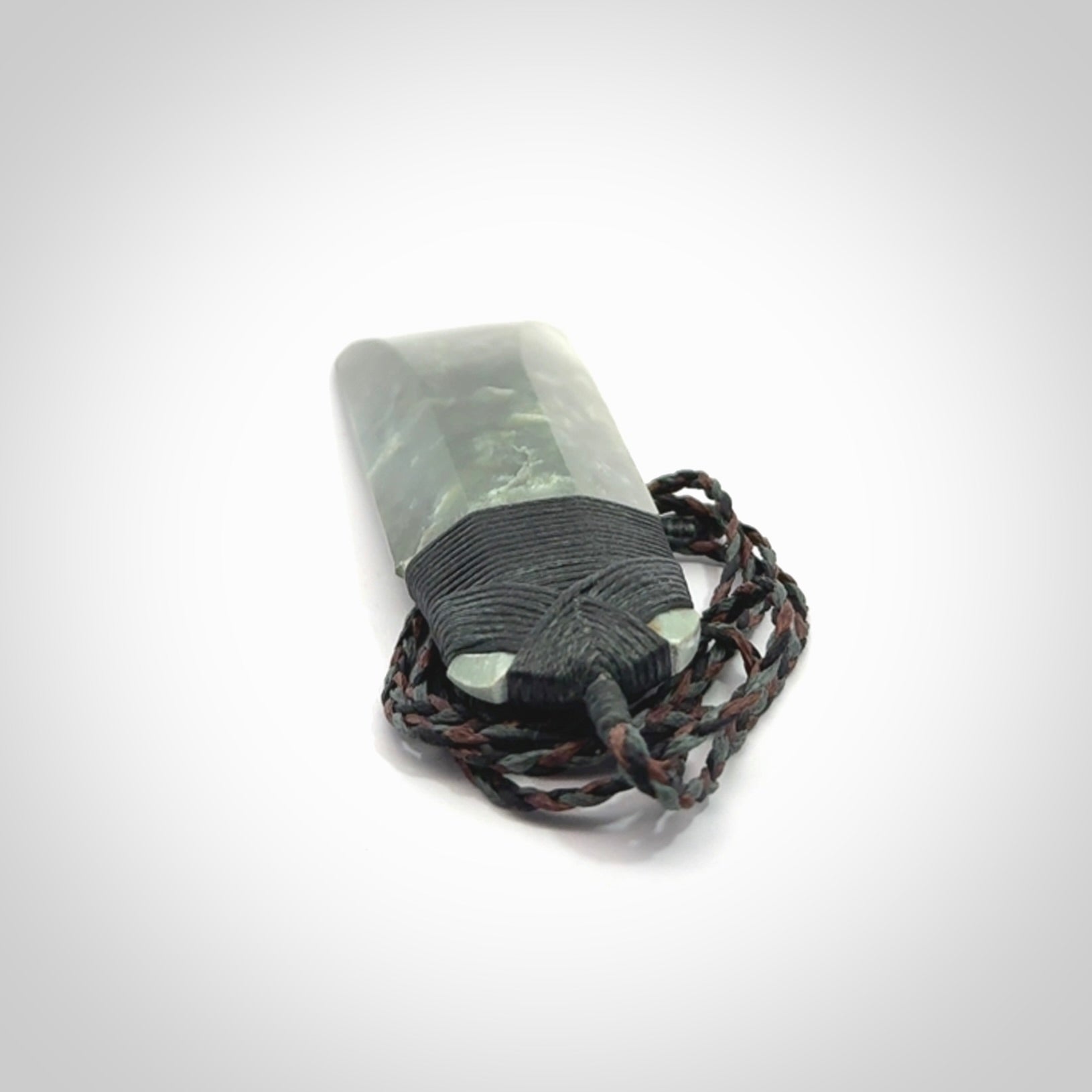 Large Jade Toki pendant. Hand carved from a lovely piece of local New Zealand Jade.