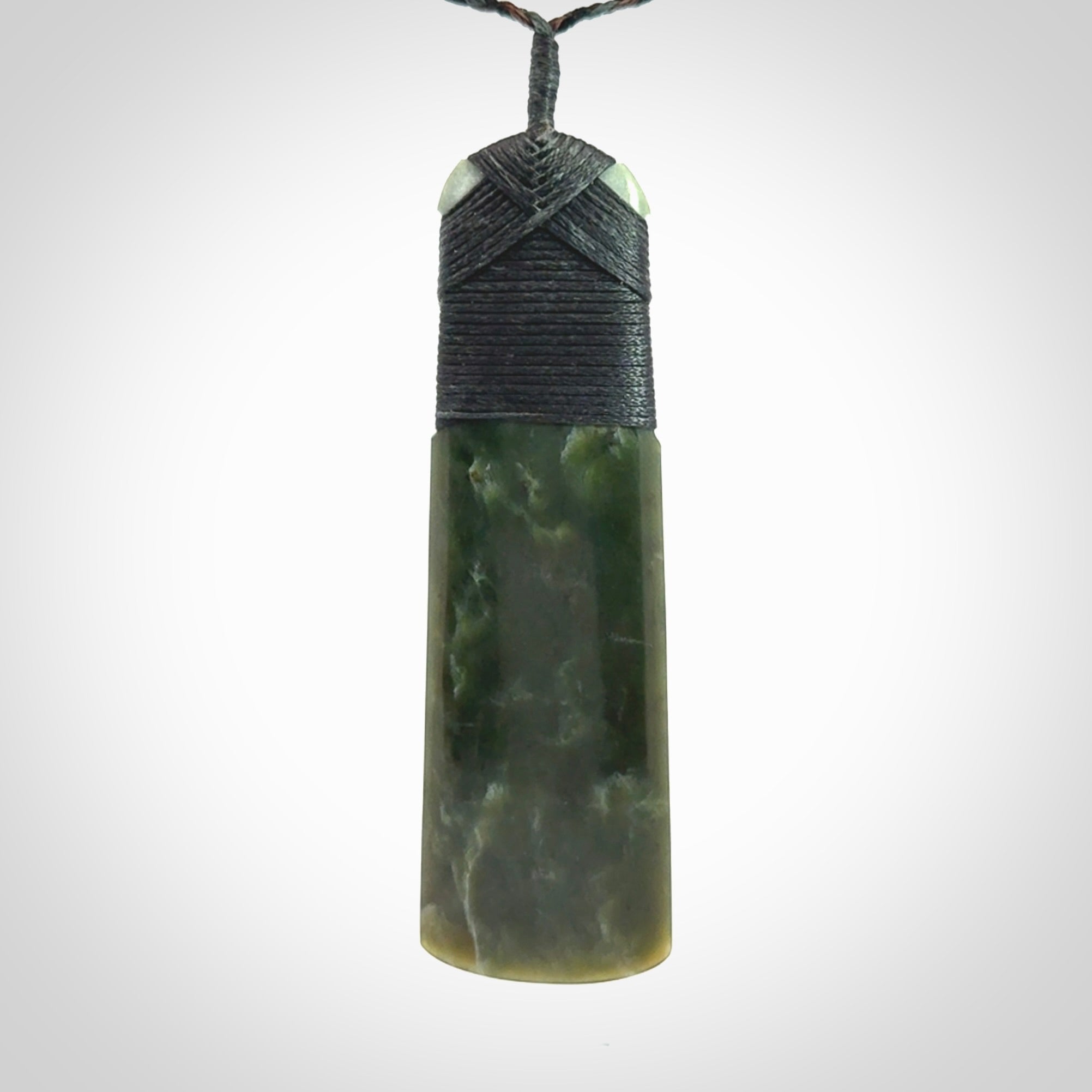 Large Jade Toki pendant. Hand carved from a lovely piece of local New Zealand Jade.