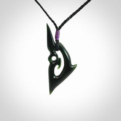 An Exquisite Pounamu Manaia Pendant