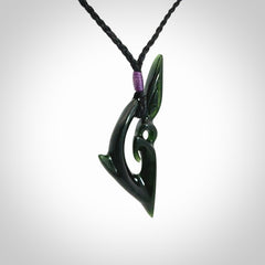 An Exquisite Pounamu Manaia Pendant