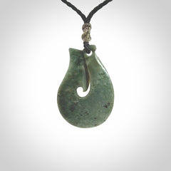 New Zealand Jade hook pendant