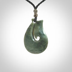 New Zealand Jade hook pendant