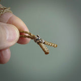 This is a wonderful pendant carved from Deer Antler. Hand made by Anthony Bray-Heta. Order yours now on NZ Pacific at www.nzpacific.com