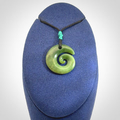 A Small Jade Koru Pendant to Wear on Your Adventures