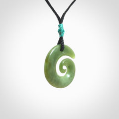 A Small Jade Koru Pendant to Wear on Your Adventures