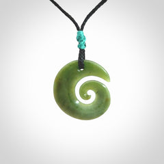 A Small Jade Koru Pendant to Wear on Your Adventures