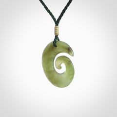 Beautiful New Zealand Jade Koru