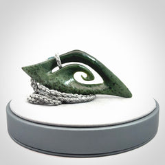 A Large, Gorgeous, Organic Piece of Jade Art