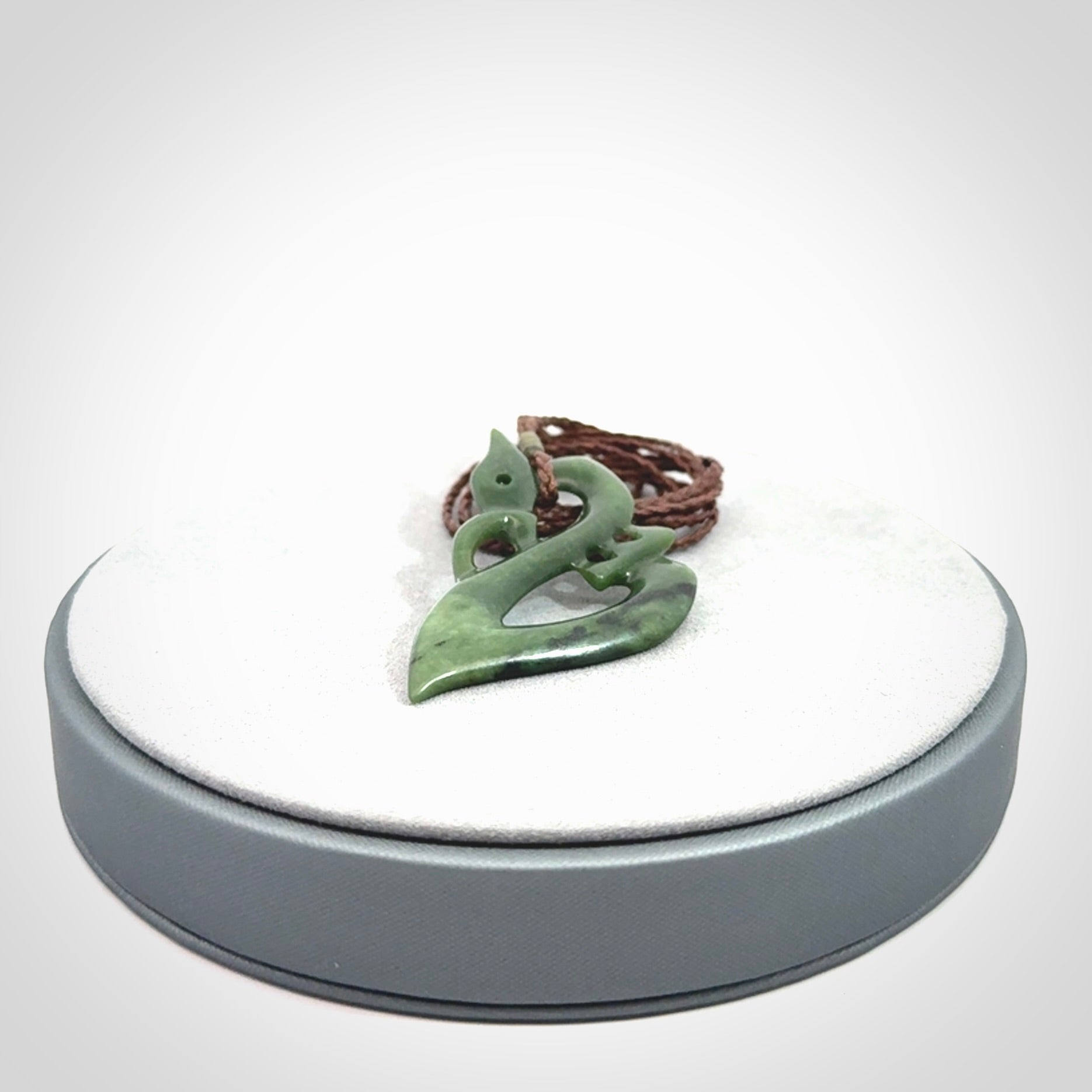 A Mighty Manaia Pendant, Hand Carved in New Zealand Jade