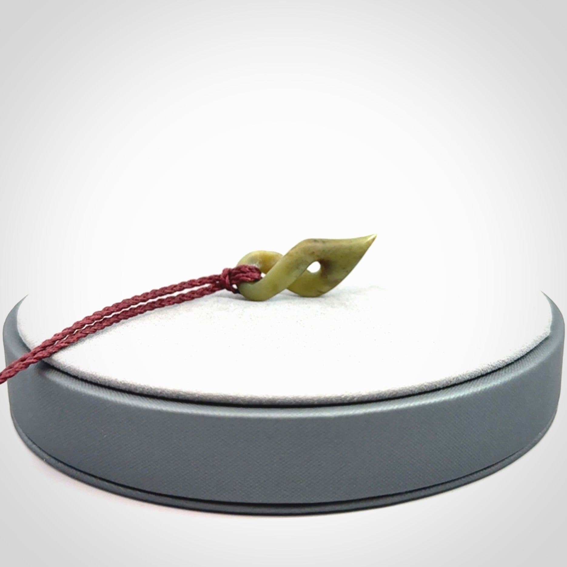 New Zealand Jade twist pendant