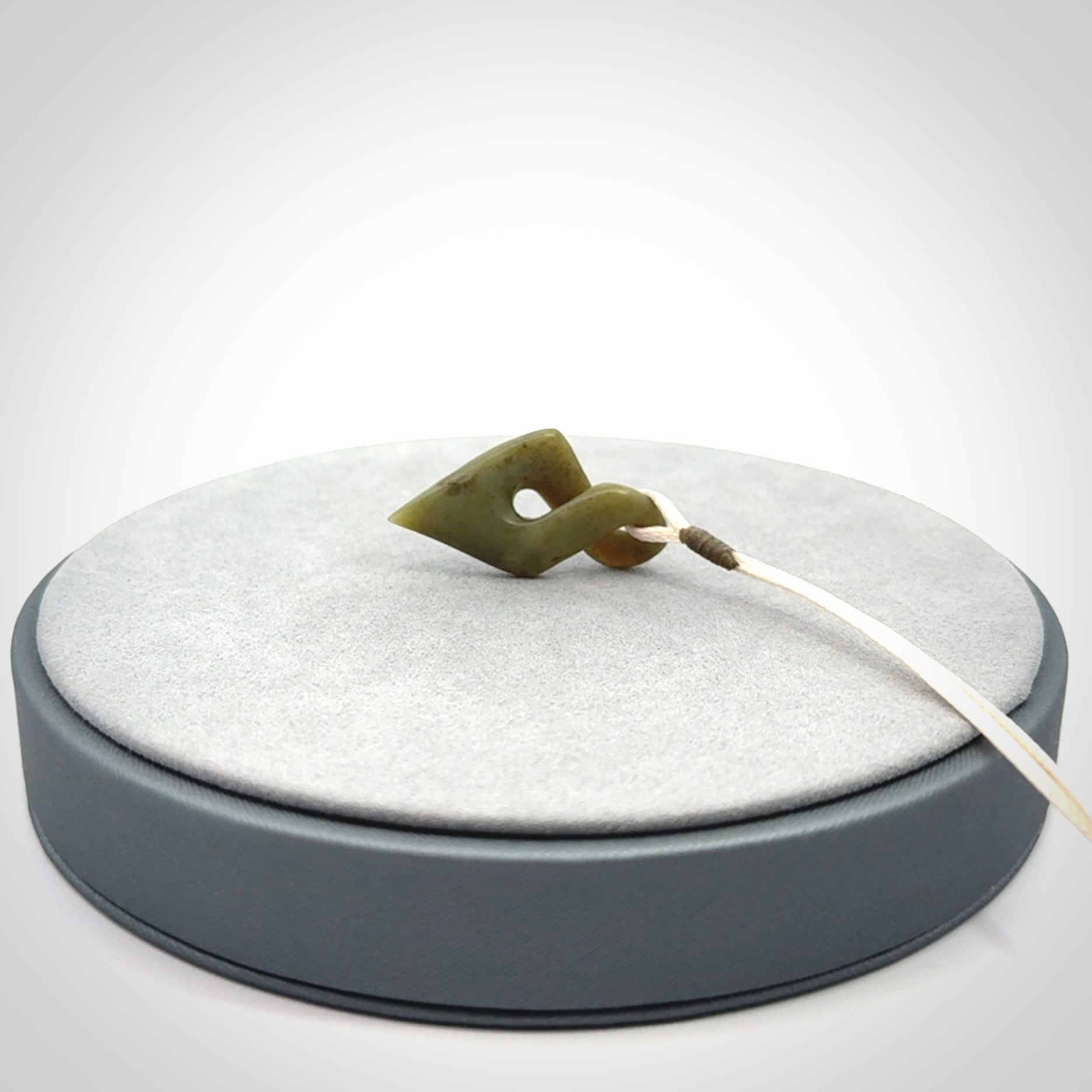 New Zealand Jade twist pendant