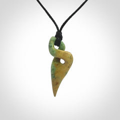 A Stylish and Slightly Edgy Twist Pendant