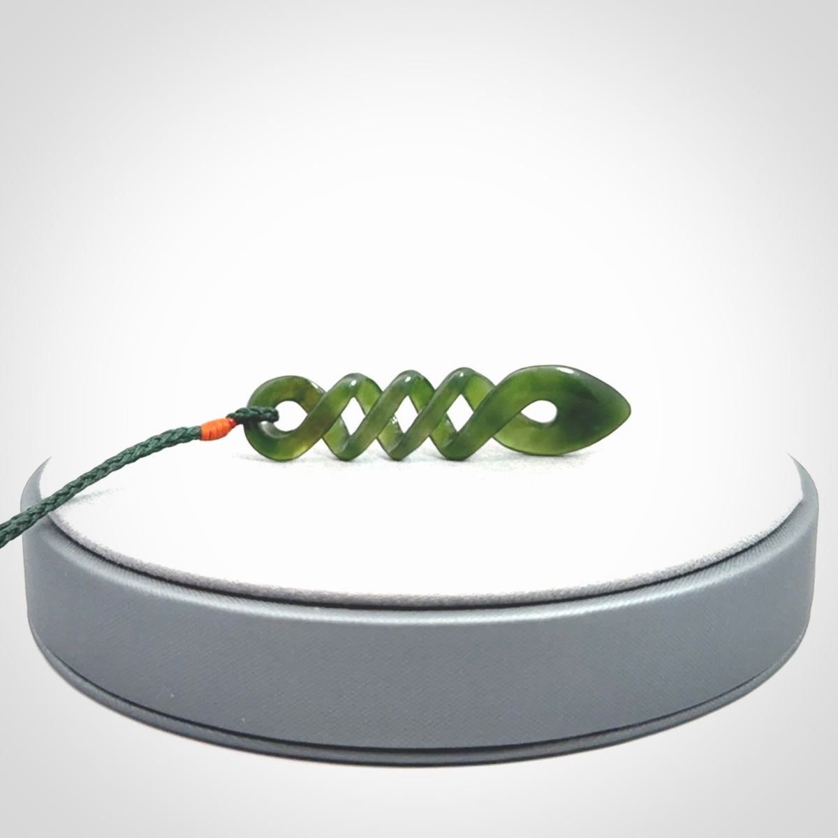 Magnificent Jade Twist Pendant