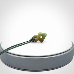 New Zealand Jade twist pendant