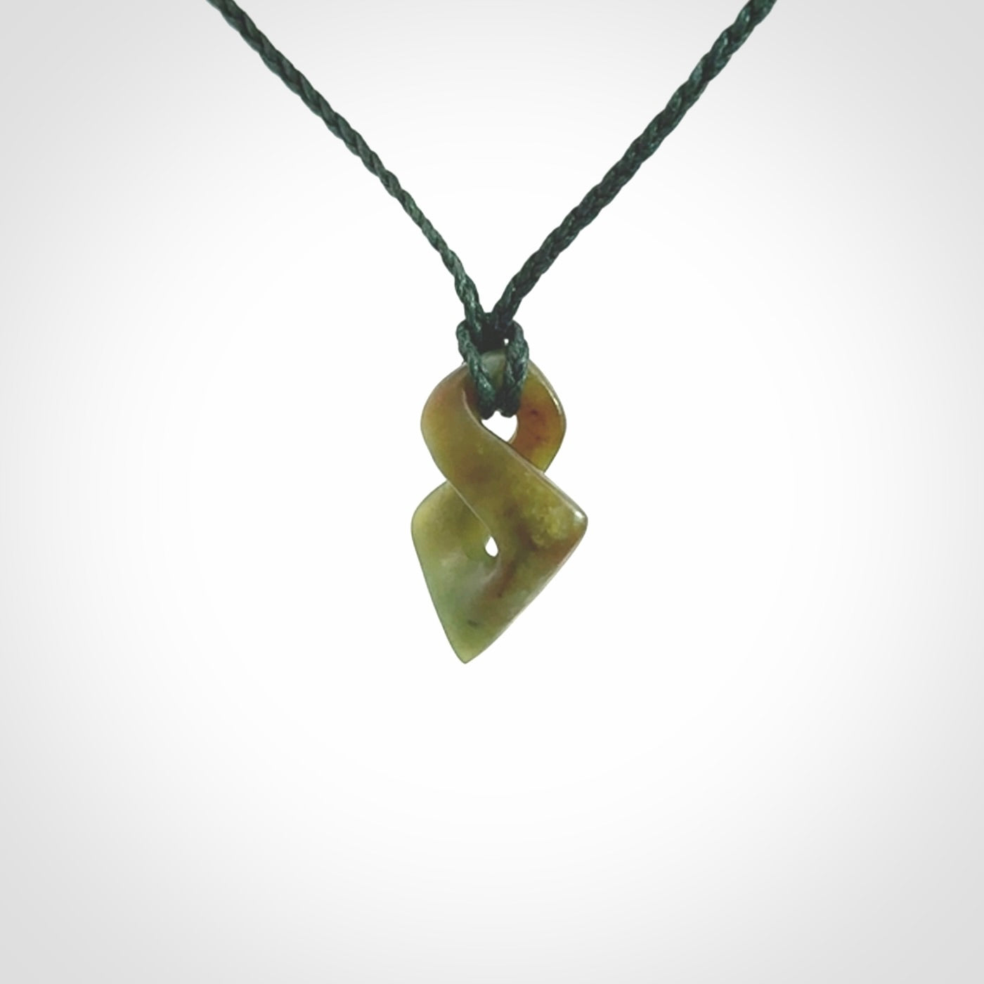 New Zealand Jade twist pendant