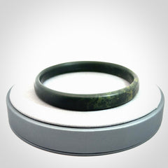 Hand carved New Zealand Jade bangle