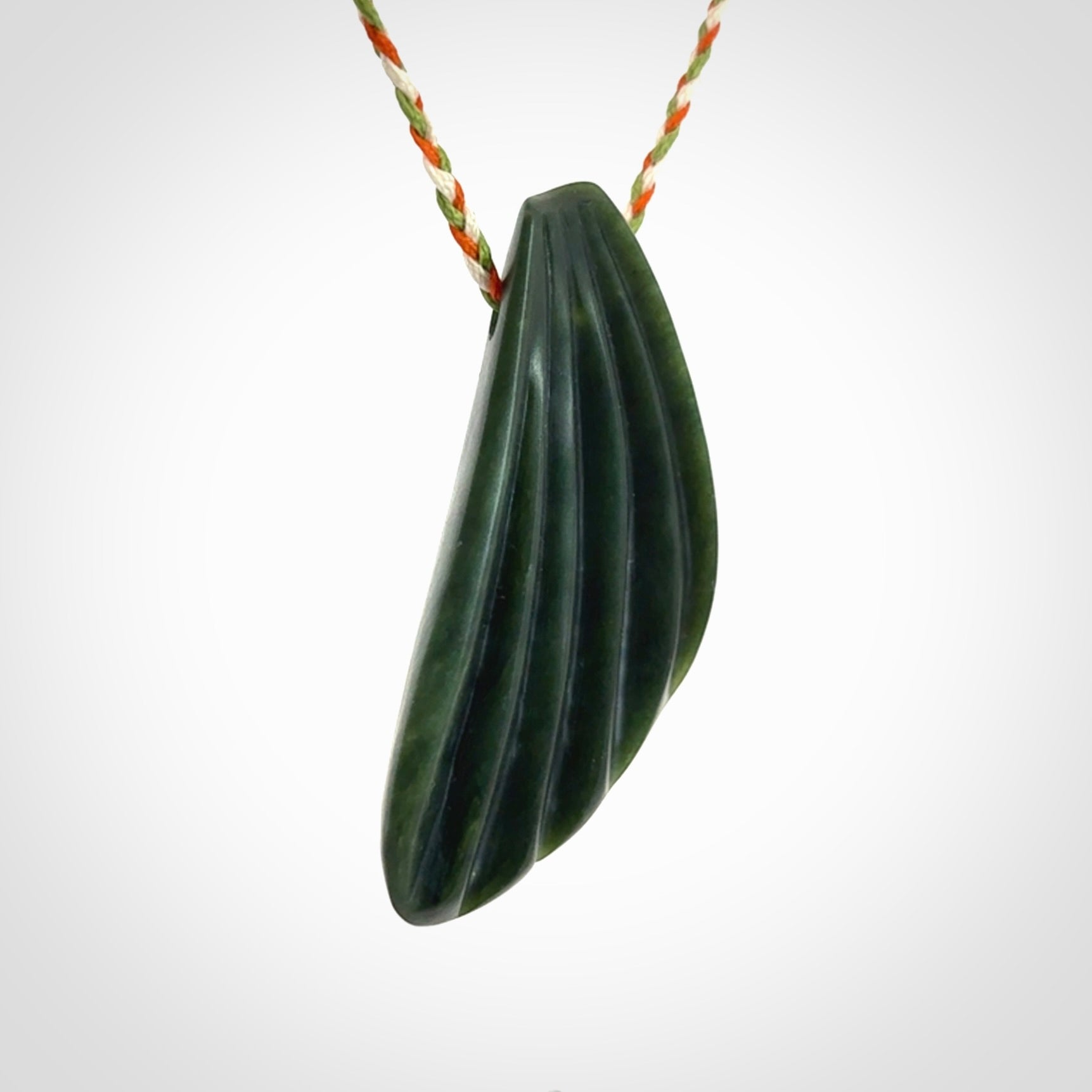 A Wonderful Drop Pendant, Hand Carved in Pounamu