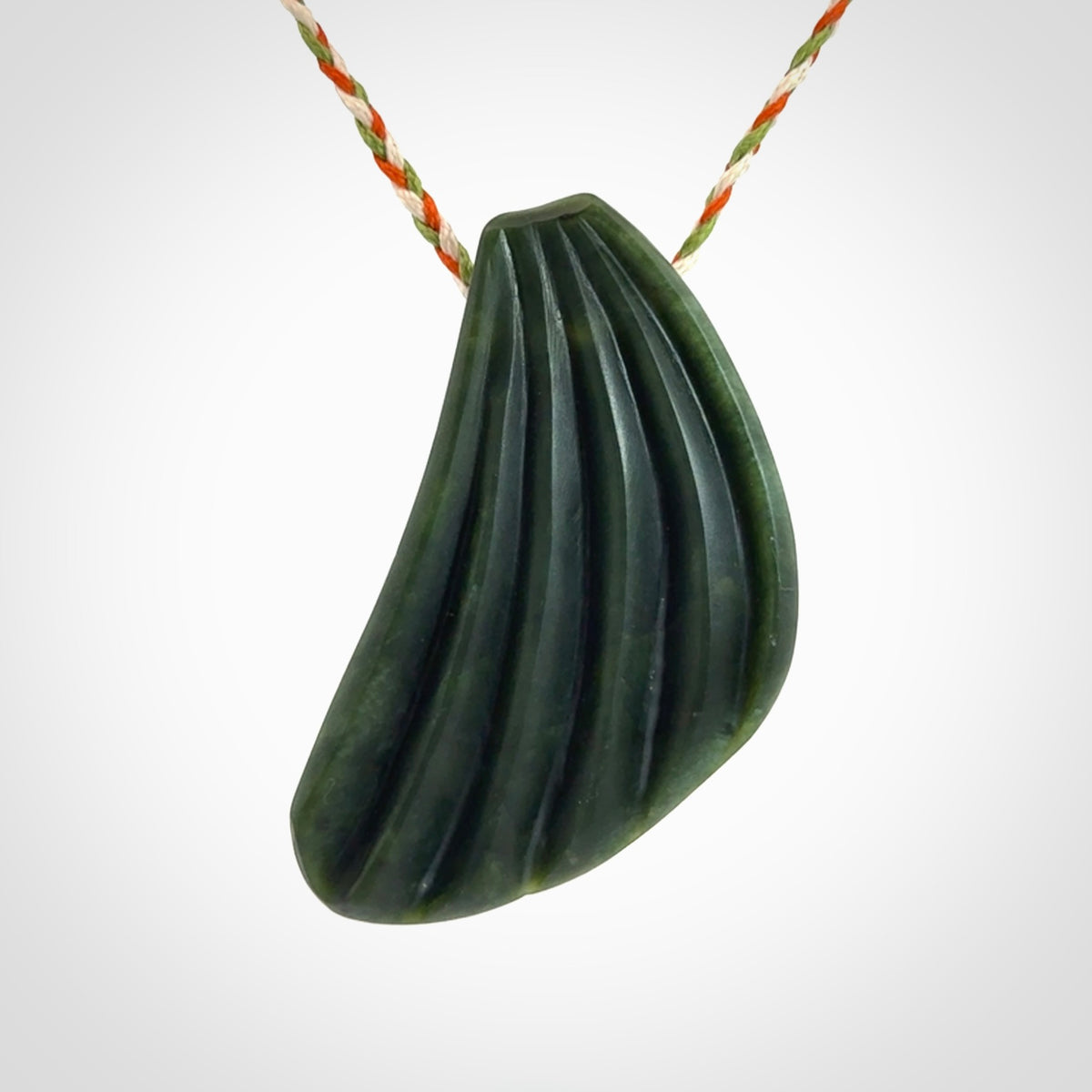 A Wonderful Drop Pendant, Hand Carved in Pounamu