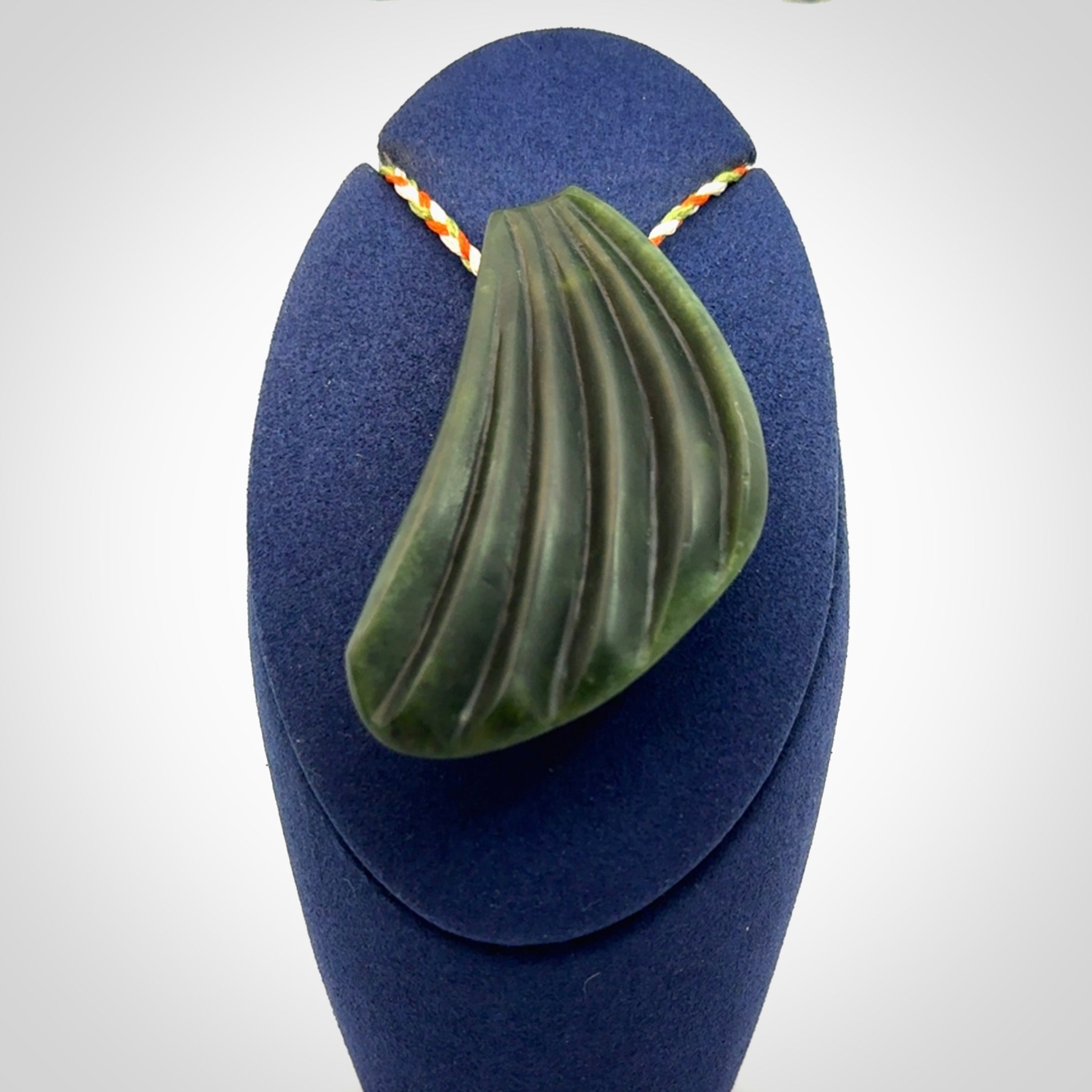 A Wonderful Drop Pendant, Hand Carved in Pounamu