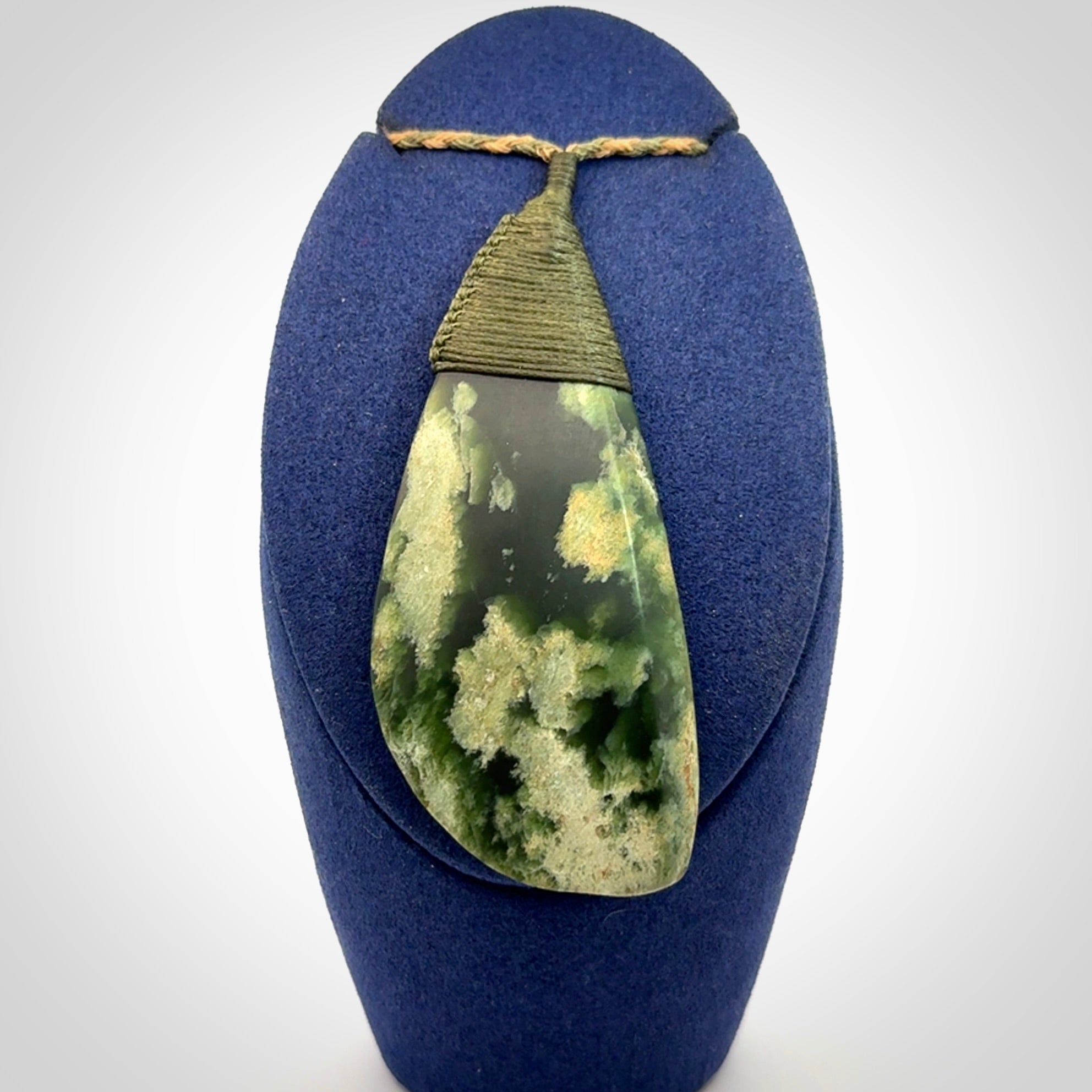 A Beautiful Large Jade Drop Pendant
