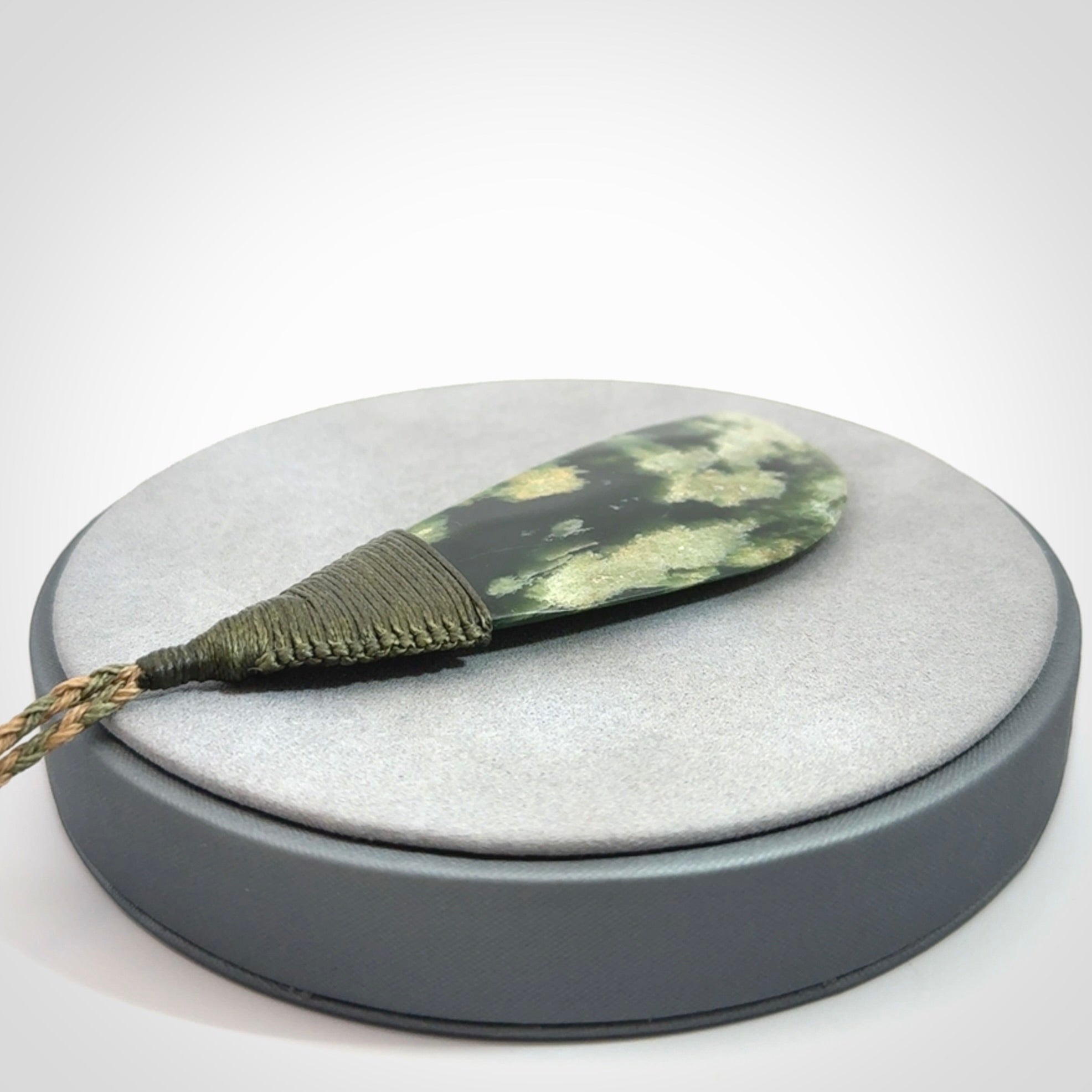 A Beautiful Large Jade Drop Pendant