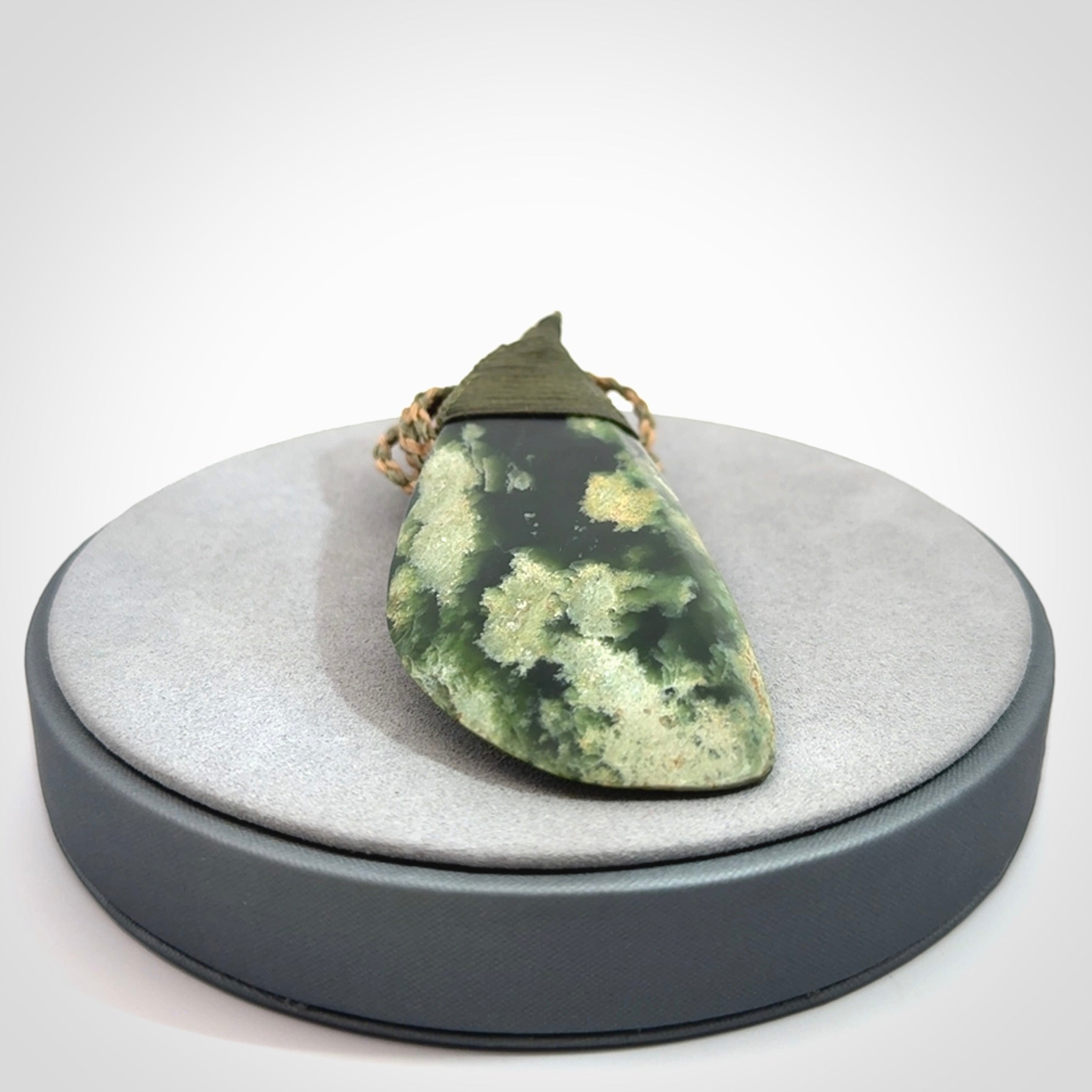 A Beautiful Large Jade Drop Pendant