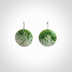 Jade earrings