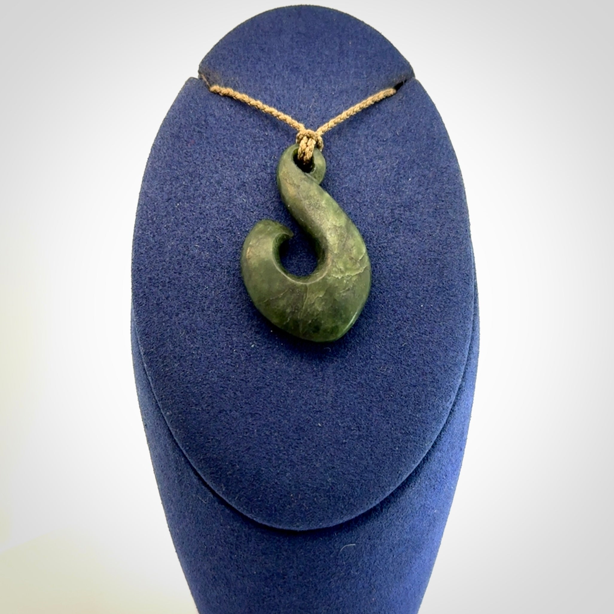New Zealand Jade Hook Pendant