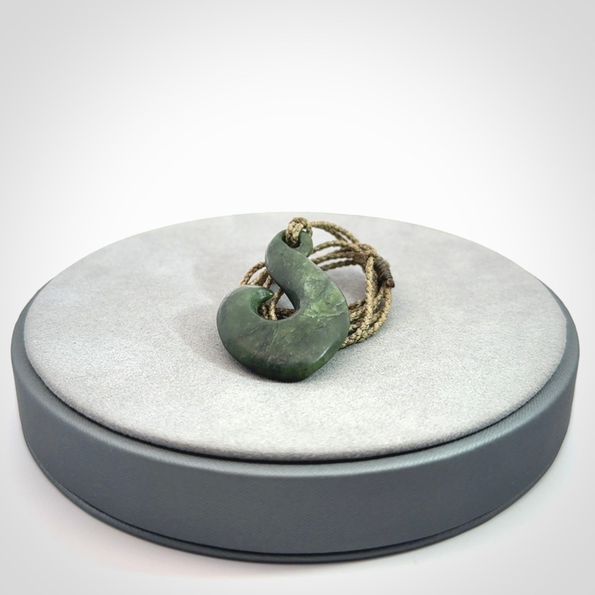New Zealand Jade Hook Pendant