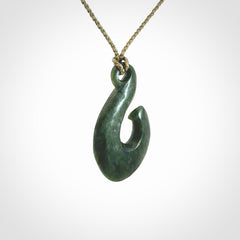 New Zealand Jade Hook Pendant