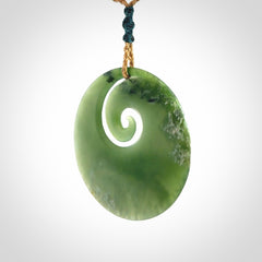 New Zealand Jade Koru pendant