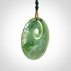 New Zealand Jade Koru pendant