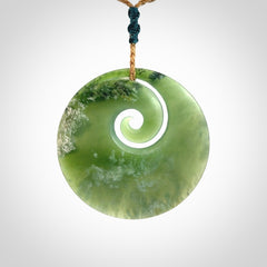New Zealand Jade Koru pendant