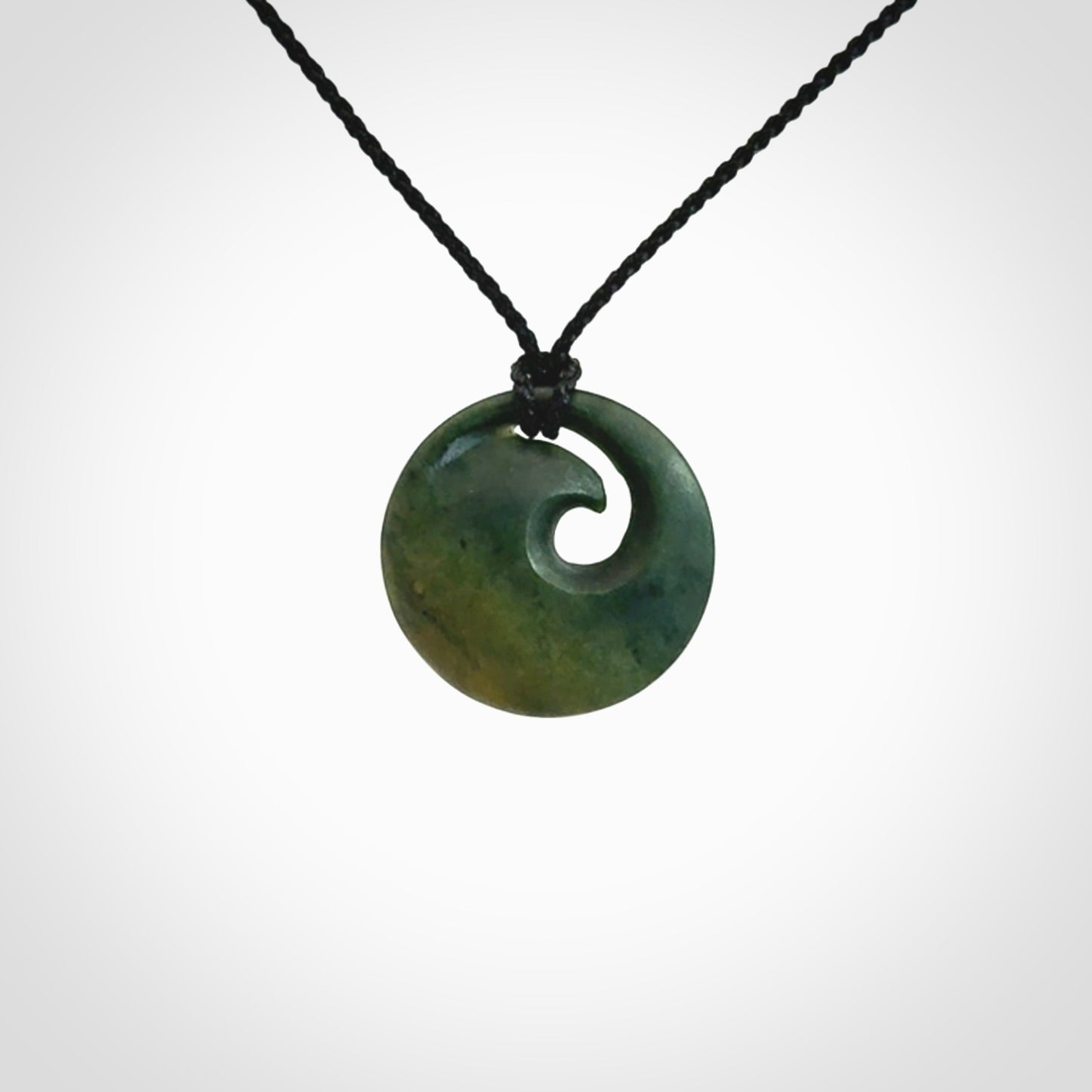 A Lovely, Little, Jade Koru Pendant