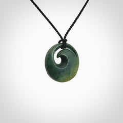 A Lovely, Little, Jade Koru Pendant
