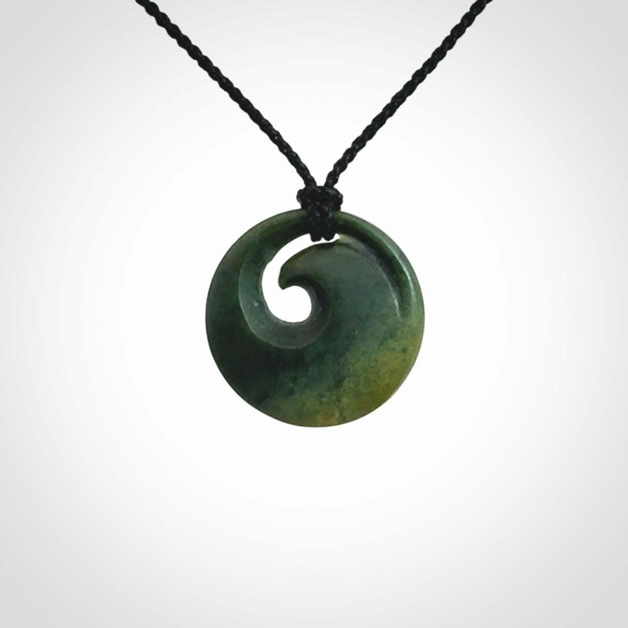 A Lovely, Little, Jade Koru Pendant