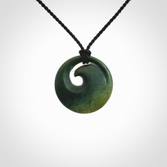 A Lovely, Little, Jade Koru Pendant