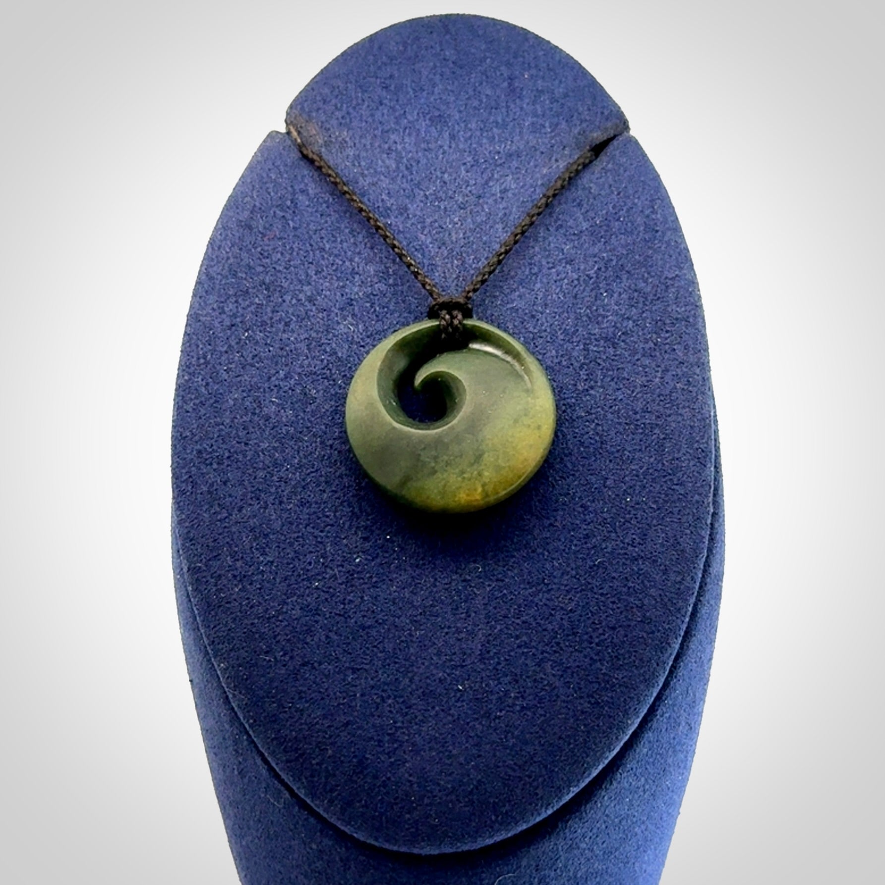 A Lovely, Little, Jade Koru Pendant