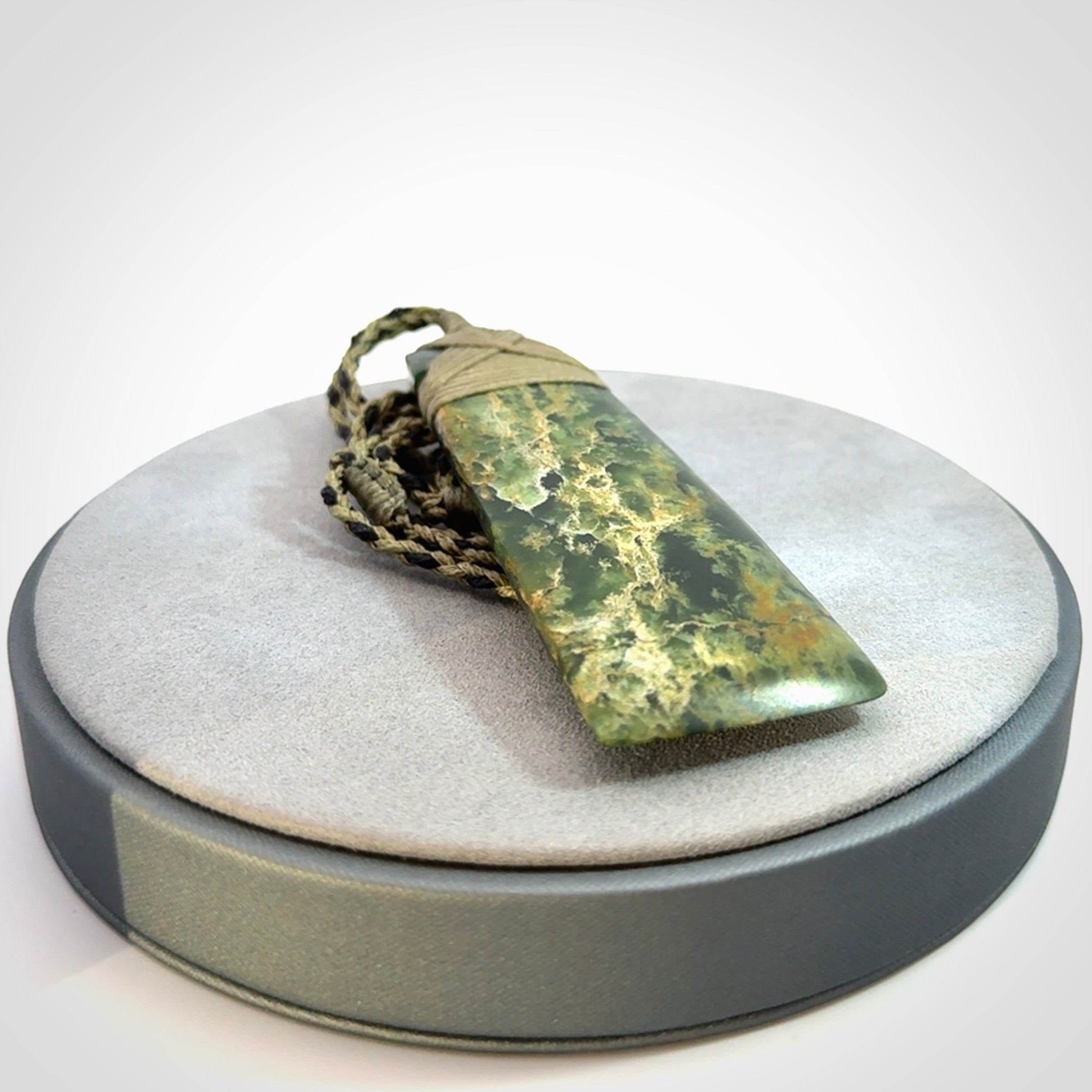 Hand carved New Zealand Jade Toki pendant